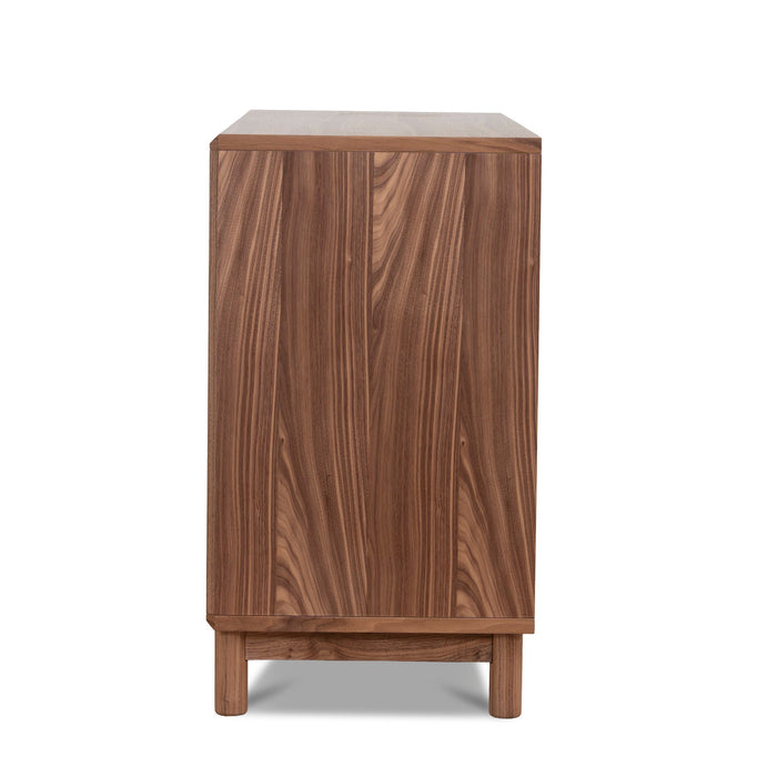 Eloise 3 Drawers Dresser Unit - Walnut