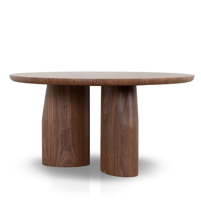 Nobu 1.5m Round Dining Table - Walnut