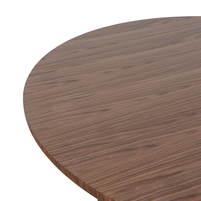 Nobu 1.5m Round Dining Table - Walnut
