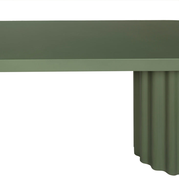 Sovana 2.4m Concrete Dining Table - Green