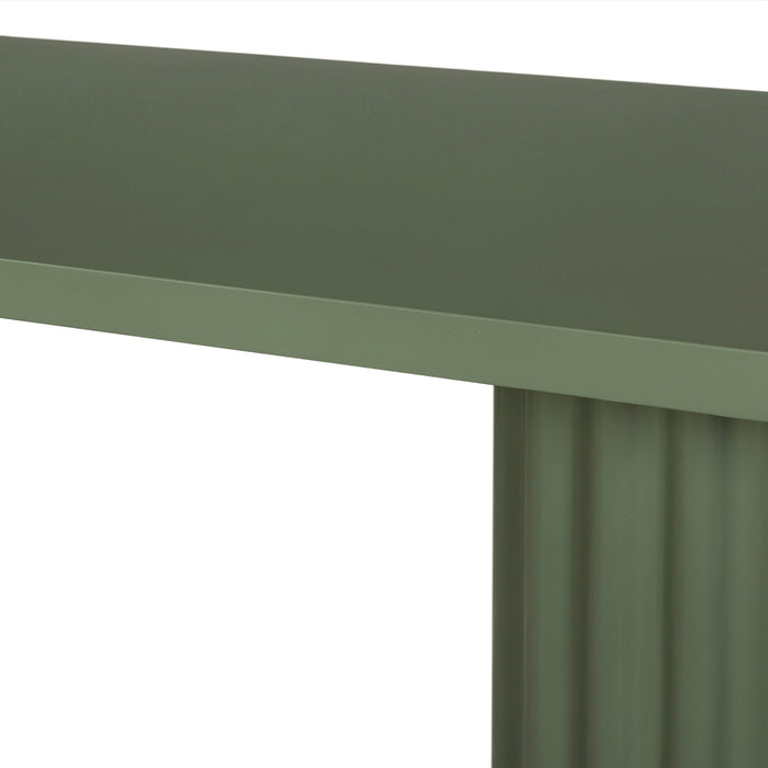 Sovana 2.4m Concrete Dining Table - Green