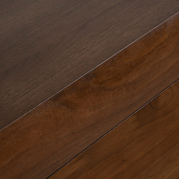 Vittoria 2m Buffet Unit - Natural Walnut