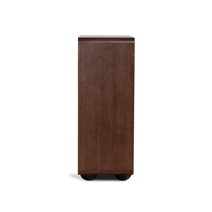 Jenny Tallboy Drawer Chest - Walnut