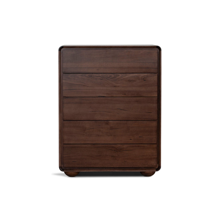 Jenny Tallboy Drawer Chest - Walnut