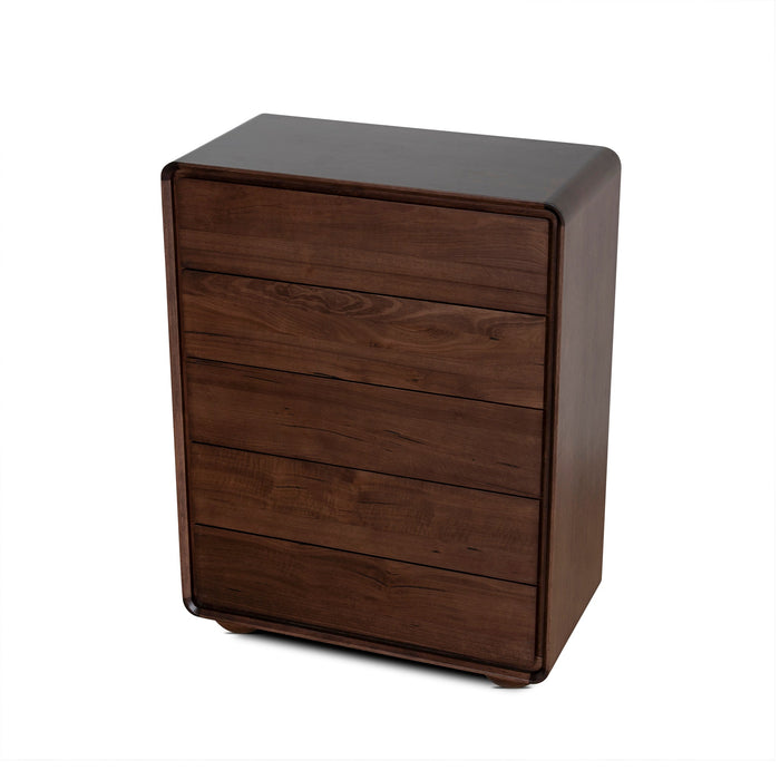 Jenny Tallboy Drawer Chest - Walnut