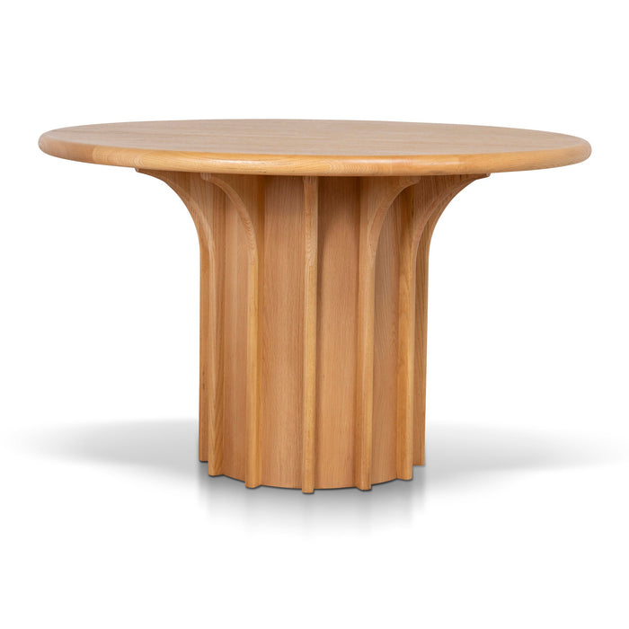 Alberti 1.2m Round Dining Table - Natural