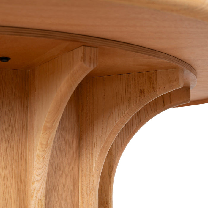 Alberti 1.2m Round Dining Table - Natural