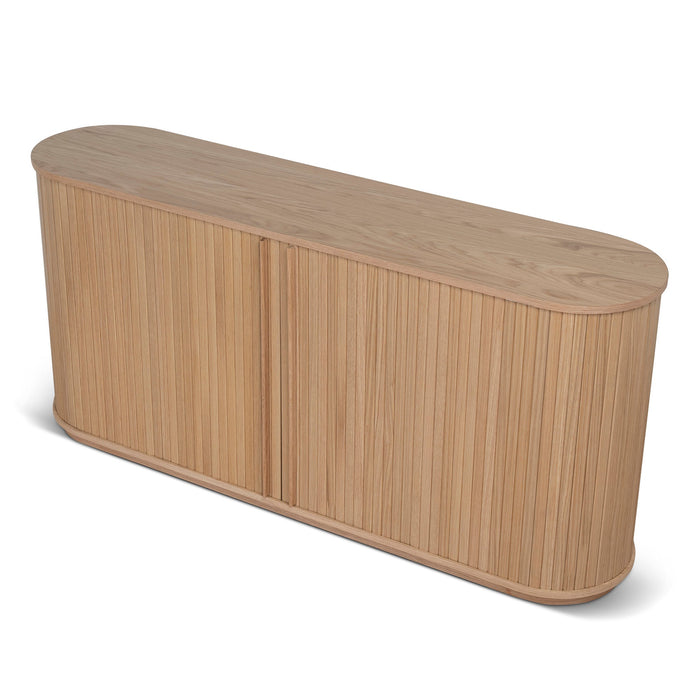 Linea 1.7m Wooden Buffets Unit - Natural