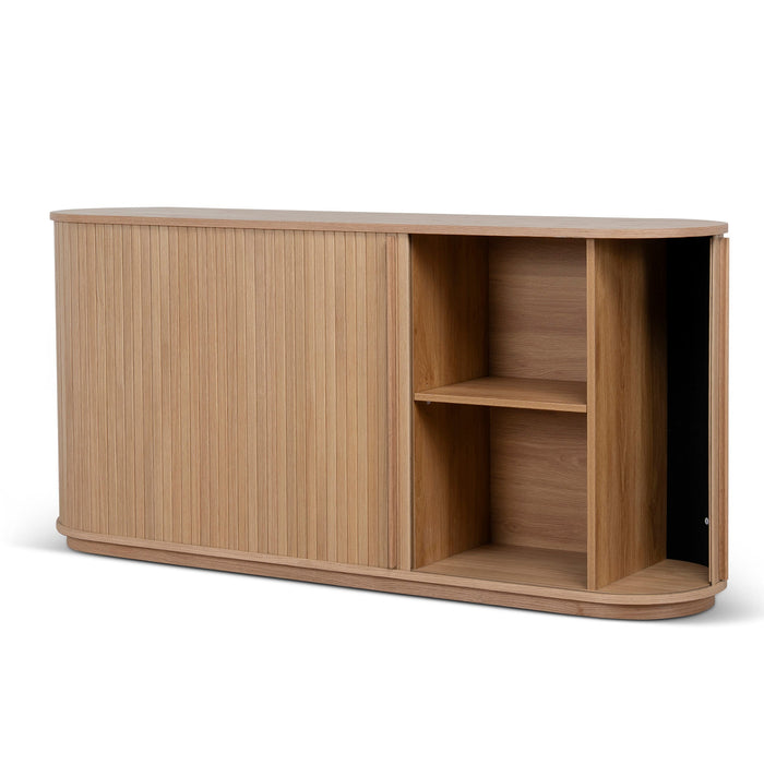 Linea 1.7m Wooden Buffets Unit - Natural