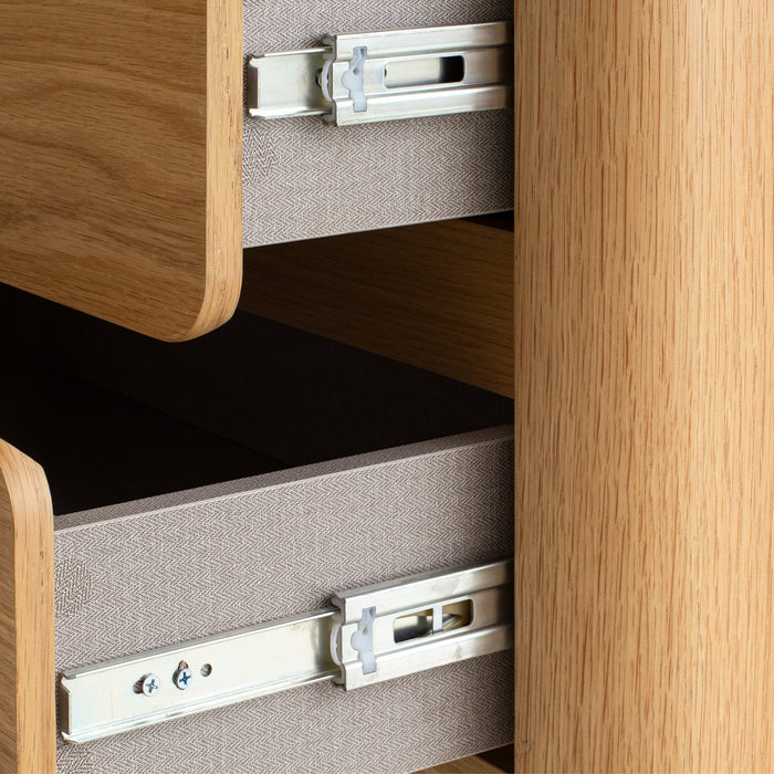 Elandra Stone Top Dresser Unit - Natural