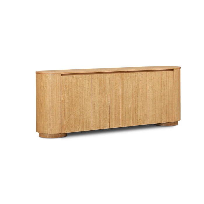 Selvino 2.1m Tassie Oak Buffet Unit - Natural