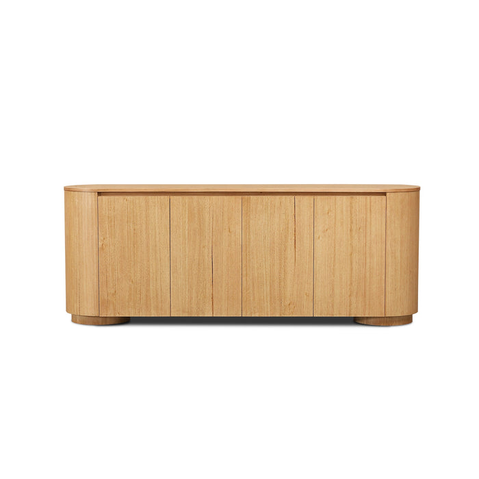 Selvino 2.1m Tassie Oak Buffet Unit - Natural