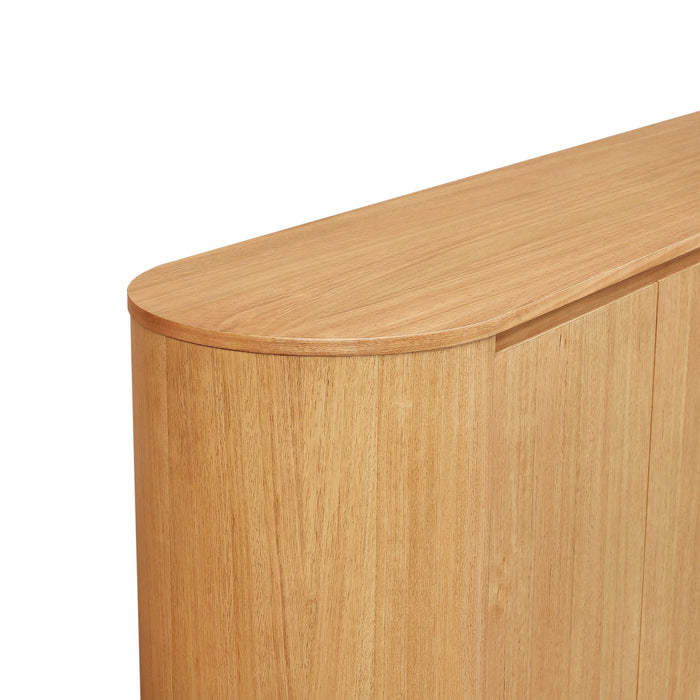 Selvino 2.1m Tassie Oak Buffet Unit - Natural