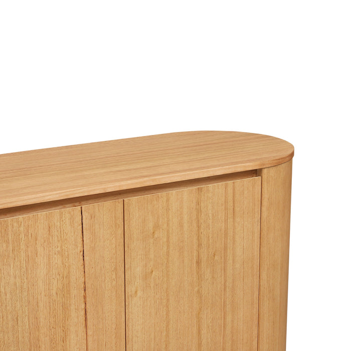 Selvino 2.1m Tassie Oak Buffet Unit - Natural