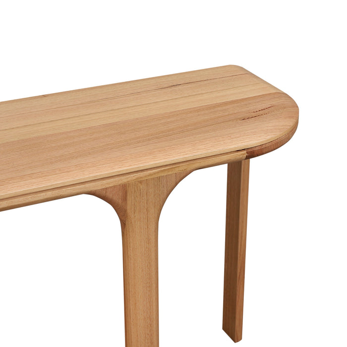 Almero 1.5m Messmate Console Table - Natural