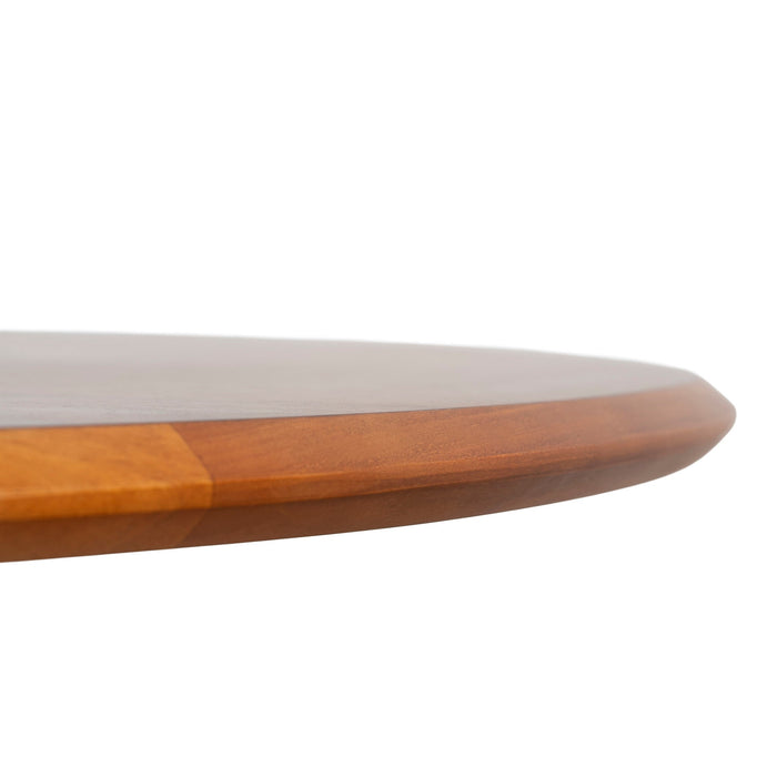 Leonardo 1.2m Round Dining Table - Walnut