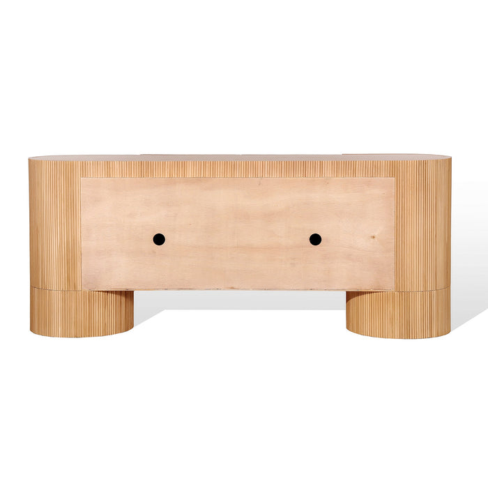 Orvino 1.85m Sideboard Unit - Light Natural