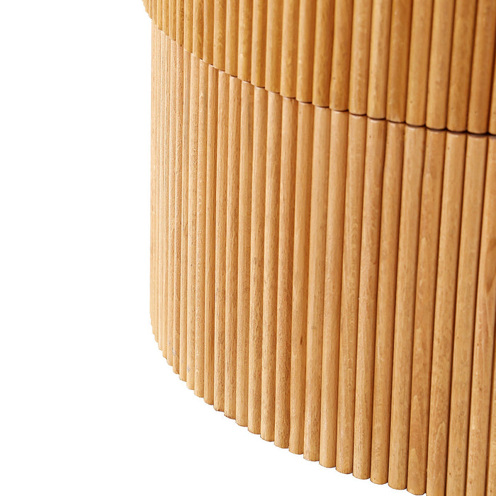 Orvino 1.82m (H) Tall Cabinet Unit - Light Natural