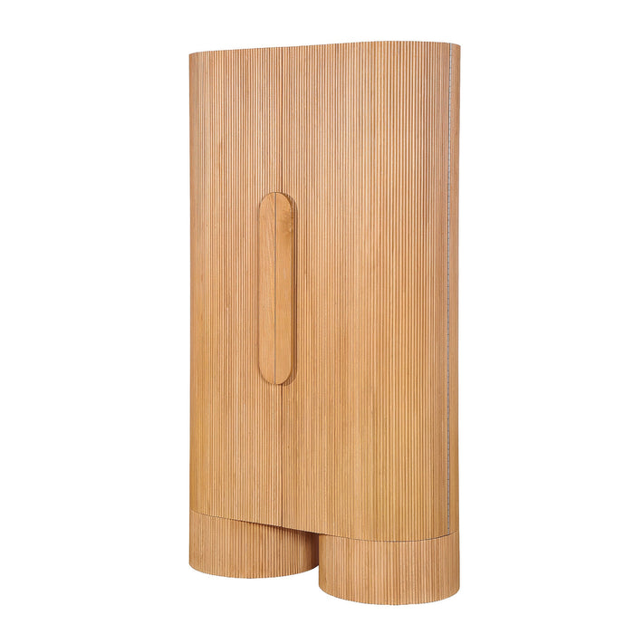 Orvino 1.82m (H) Tall Cabinet Unit - Light Natural