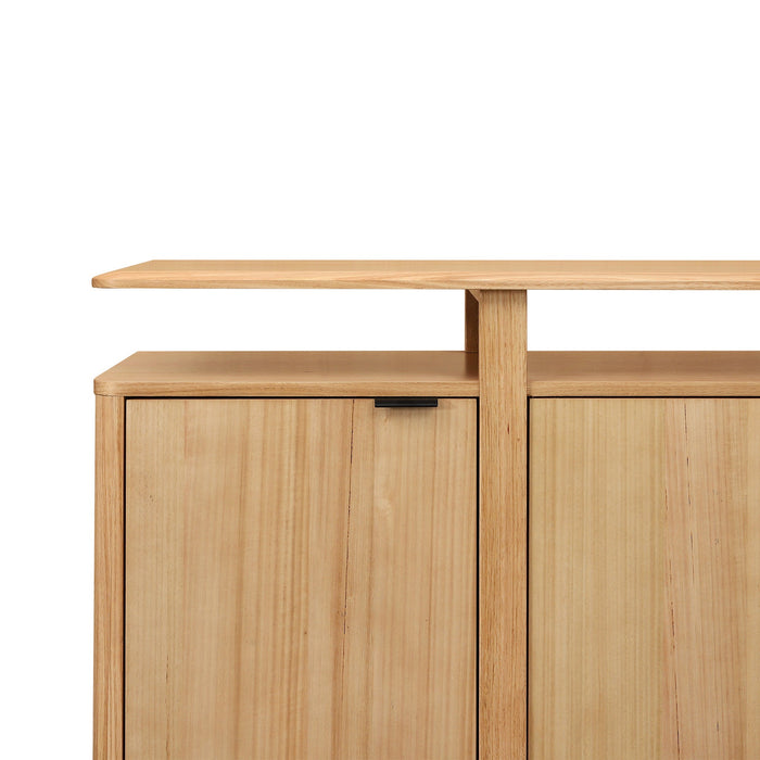 Hirata 2.1m Buffet Unit - NZ Natural Ash