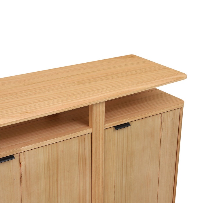 Hirata 2.1m Buffet Unit - NZ Natural Ash