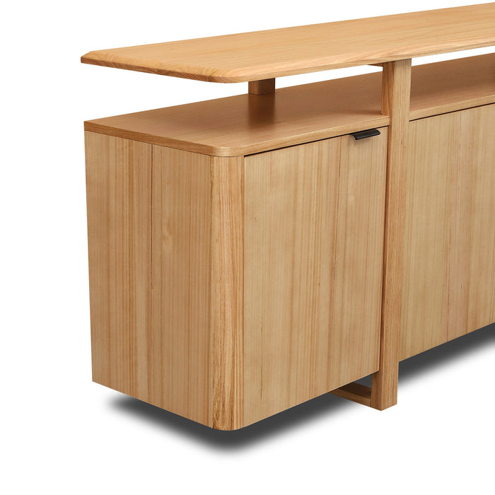 Hirata 2.1m Buffet Unit - NZ Natural Ash