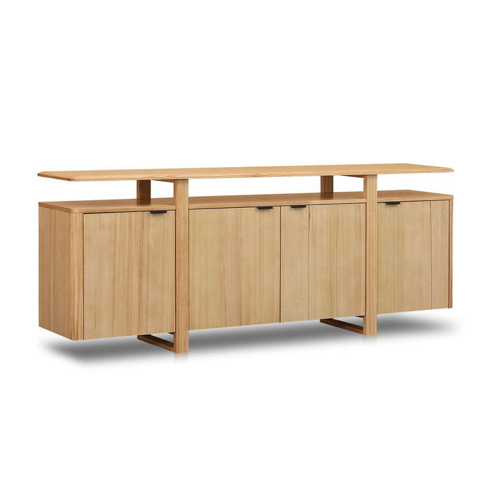 Hirata 2.1m Buffet Unit - NZ Natural Ash