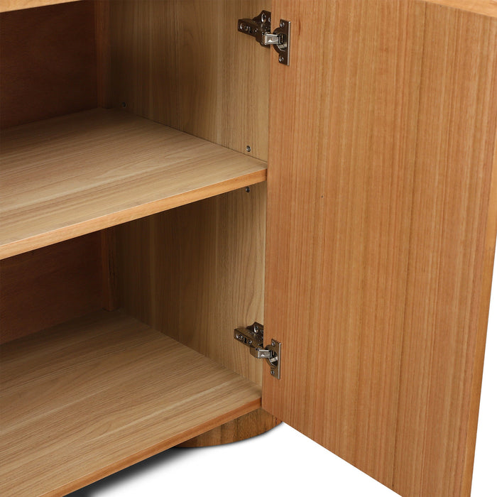 Selvino 2.1m Buffet Unit - Marri Natural