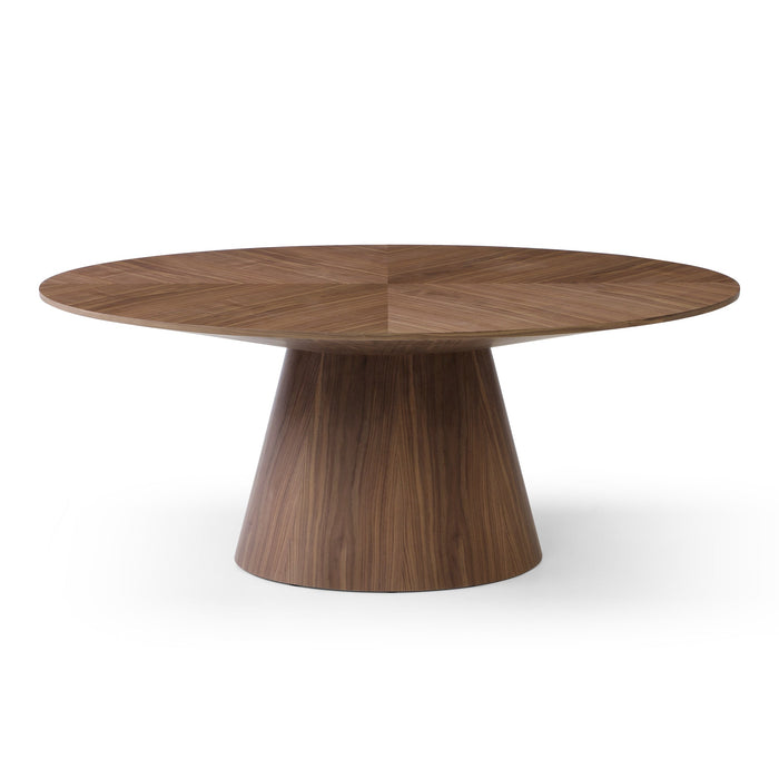 Vallombre 1.83m Oval Dining Table - Walnut