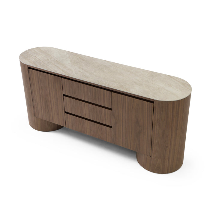 Alveron 1.8m Sideboard - Walnut