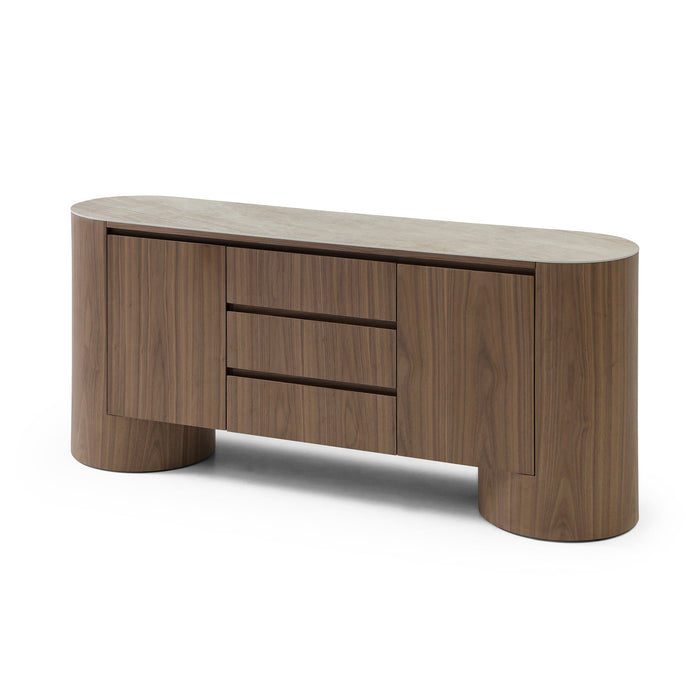 Alveron 1.8m Sideboard - Walnut