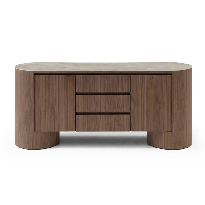 Alveron 1.8m Sideboard - Walnut