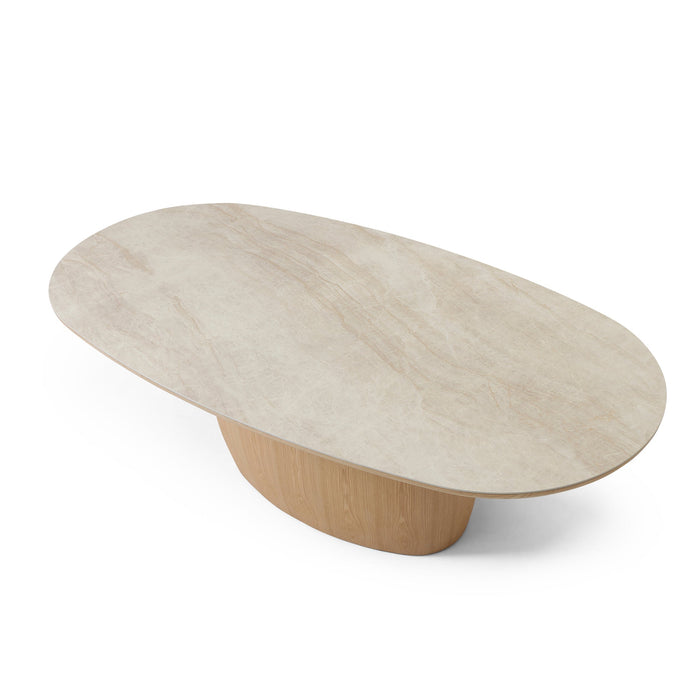 Vireon 2.69m Dining Table - Ash Natural
