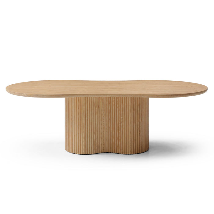 Orsino 2.39m Freeform Dining Table - Ash Natural