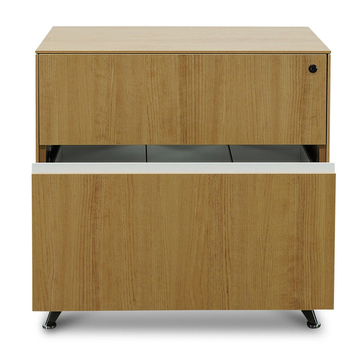 DT2753-SN 2 Drawer Lateral Filing Cabinet - Natural