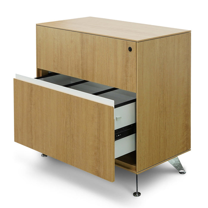 DT2753-SN 2 Drawer Lateral Filing Cabinet - Natural