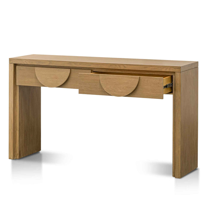 CDT6310-VA 140cm Console Table with Drawers - Dusty Oak