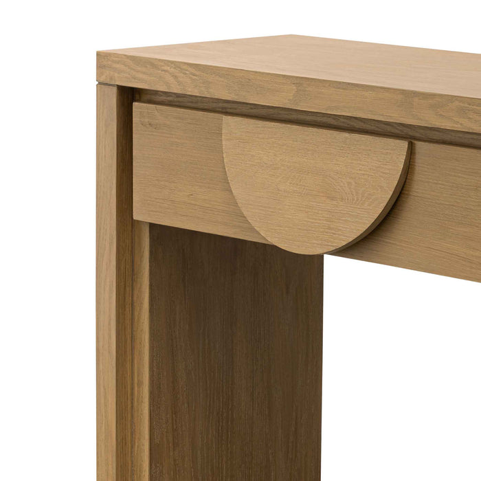 CDT6310-VA 140cm Console Table with Drawers - Dusty Oak