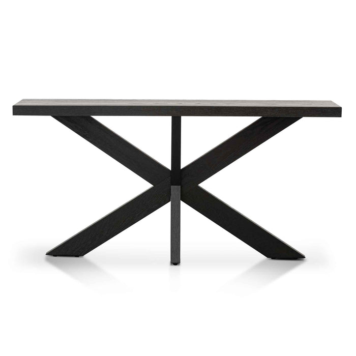 CDT6313-VA 1.6m Console Table - Textured Espresso Black