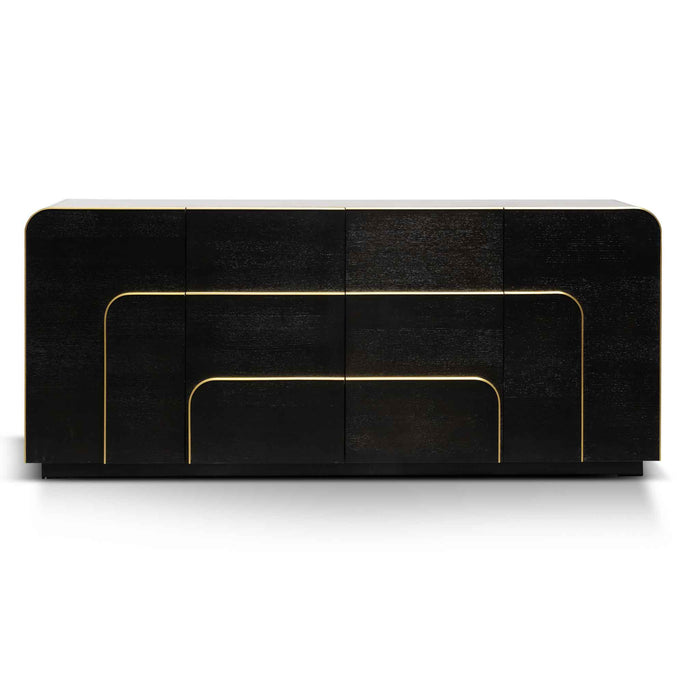 CDT6316-VA 2m Buffet Unit - Textured Espresso Black