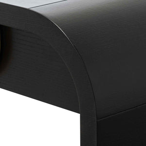 Modern Concepts Harley 1.4m Console Table - Textured Espresso Black