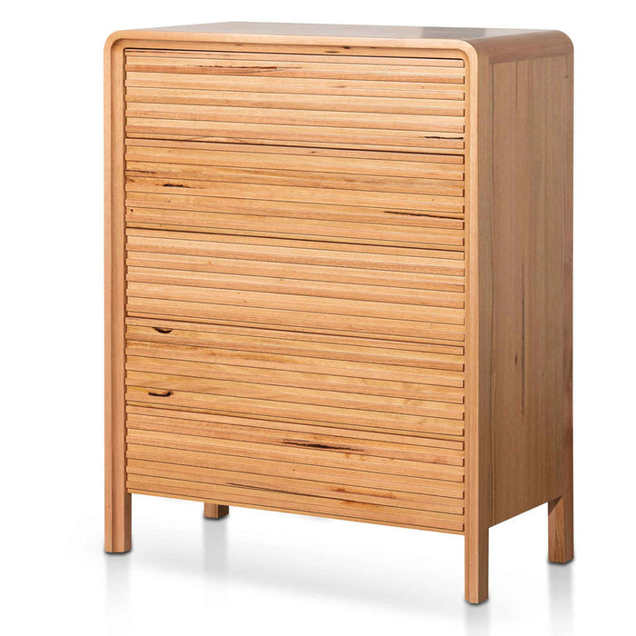 Calibre Furniture Amparo Tallboy Drawer Chest - Messmate