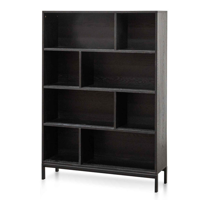 CDT6407-KD Deakin Wooden Bookcase - Black