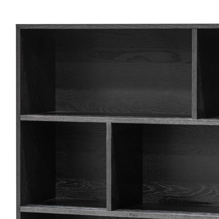 CDT6407-KD Deakin Wooden Bookcase - Black