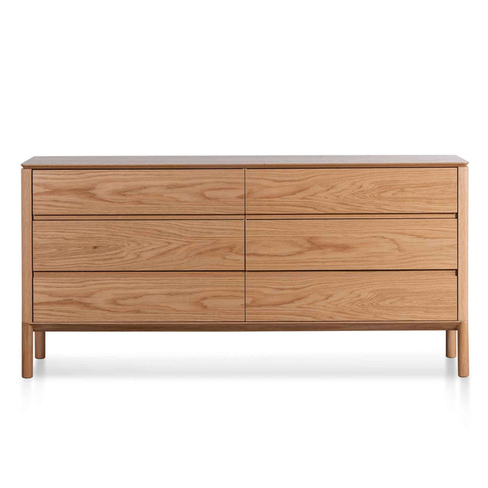 Calibre Furniture Norris 6 Drawers Wooden Chest