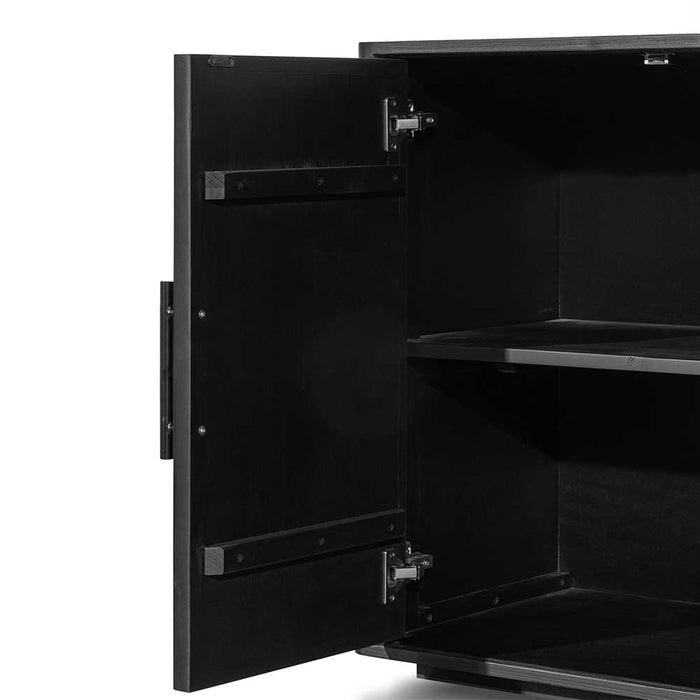 CDT6475-NI 1.7m Wooden Buffet Unit - Full Black