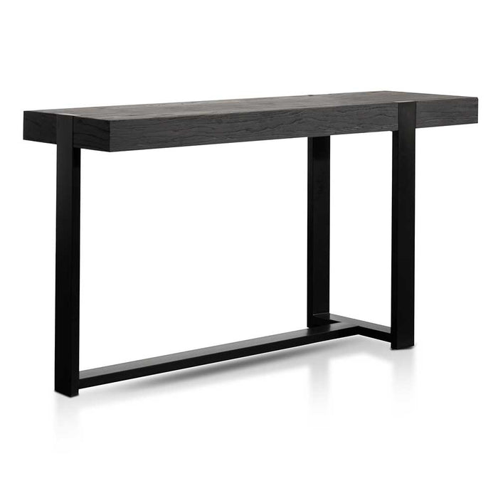 CDT6479-NI 1.5m Wooden Console Table - Full Black