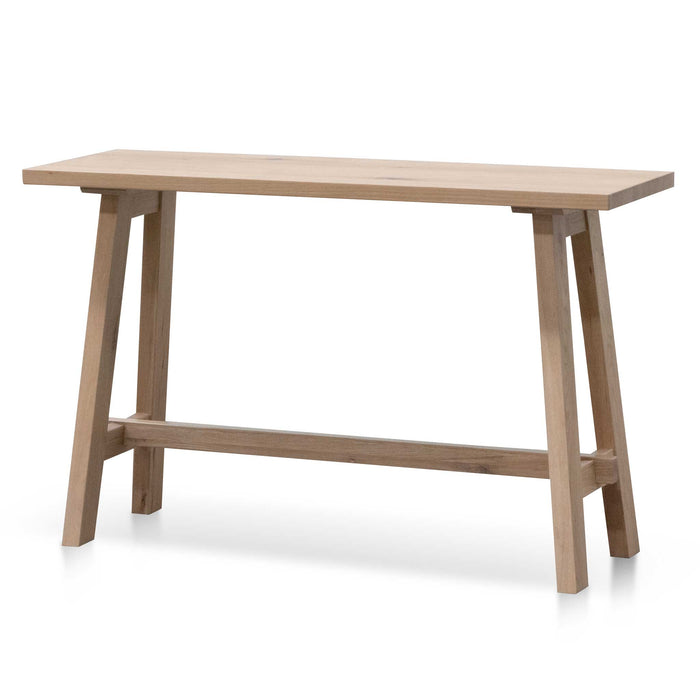 CDT6554-SI 1.2m Wooden Console Table - Washed Natural