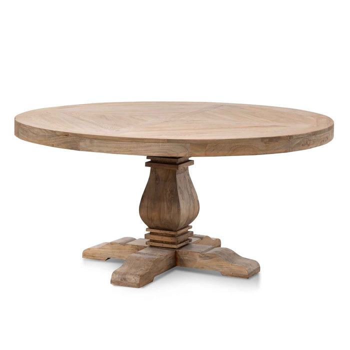 CDT6562 1.6m Round Dining Table - Natural