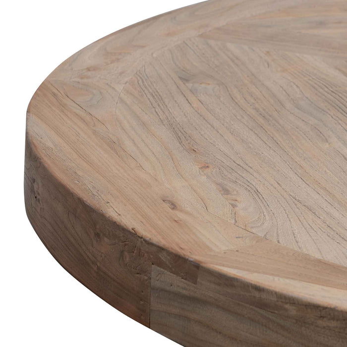 CDT6562 1.6m Round Dining Table - Natural